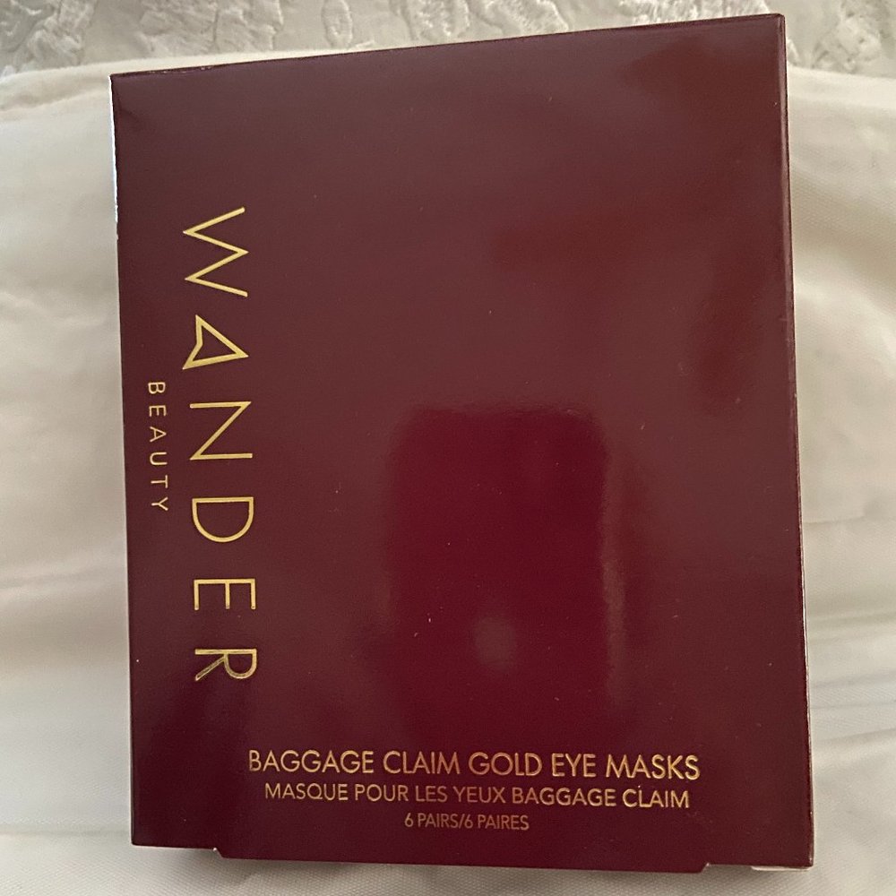 Gold Eye Masks Wander Baggage Claim